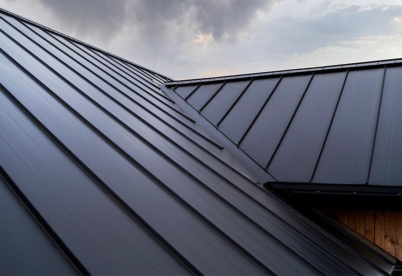standing seam metal roofing in Fort Worth TX