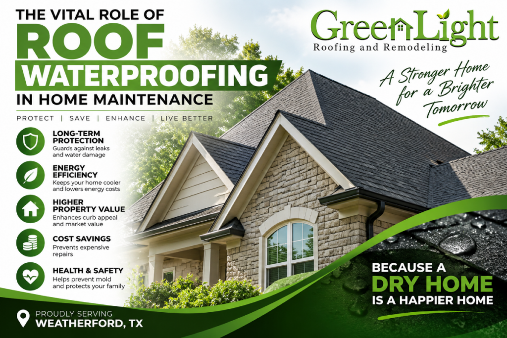 Roof Waterproofing in Weatherford, TX